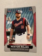 Nector Rojas Card 2018 Sacramento River Cats Team Card