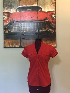 express button down blouse