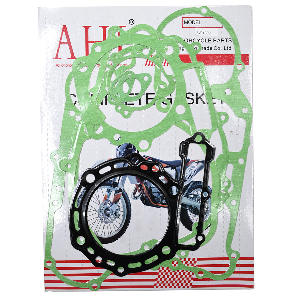 Complete Engine Top End Head Gasket Kit for Kawasaki KLR650 19872010