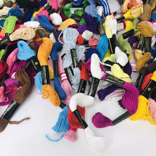 Mixed Lot 140 SKEINS DMC JPC Coats EMBROIDERY FLOSS THREAD New Multiple Colors - Picture 2 of 7