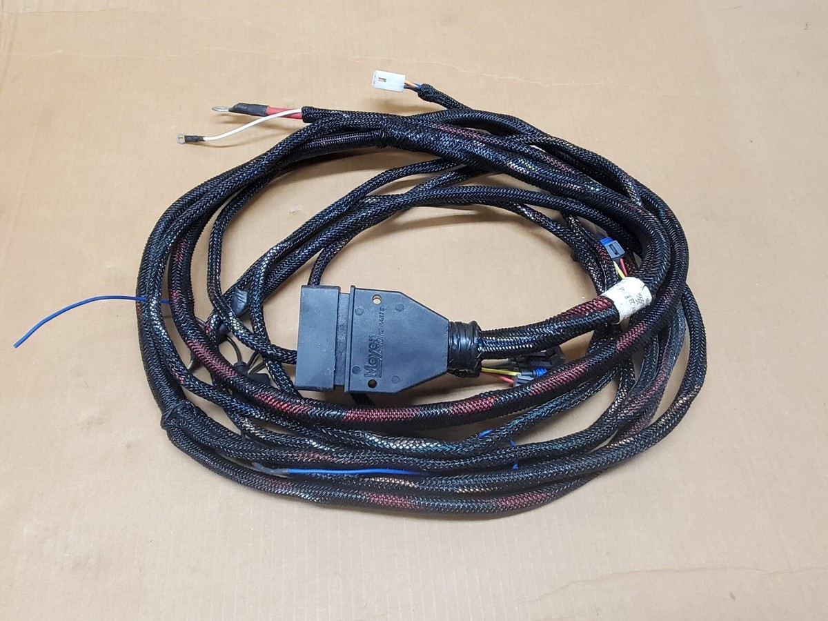Meyer E58 Plow Truck Side 17-pin Wiring Harness MDII Ez-mount Plus