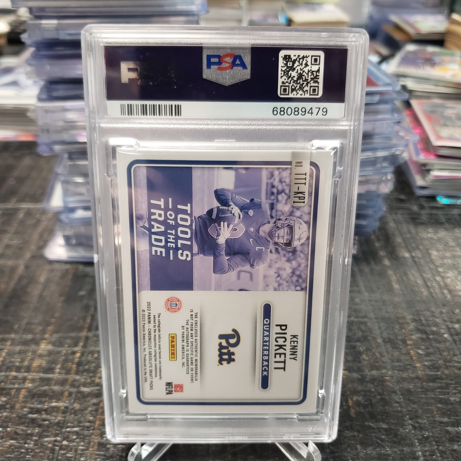 2022 Panini Chronicles DP Tools Of The Trade Gold Kenny Pickett Auto Rc ed... eBay