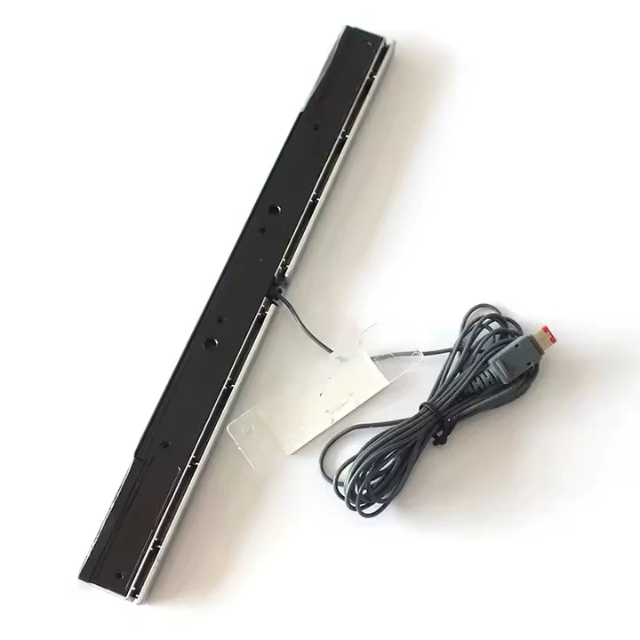 SENSOR BAR FOR NINTENDO WII & WII U WITH STAND WIRED INFRARED RECEIVER - NEW - Image 3 of 4