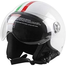 Motorcycle Vintage Half Helmets Motorcycle Biker Cruiser Scooter Touring Helmet