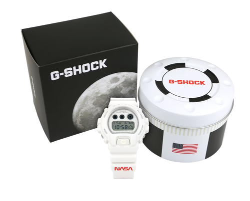 ⚡️Casio G-Shock x NASA⚡️ DW6900NASA273 White New Watch IN HAND READY TO SHIP - Picture 2 of 3
