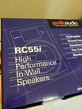 Polk Audio RC55i Pair 5.25" 2-Way In-Wall Speakers