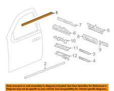 GM OEM 14-19 Sierra 1500 Front Door Exterior ...