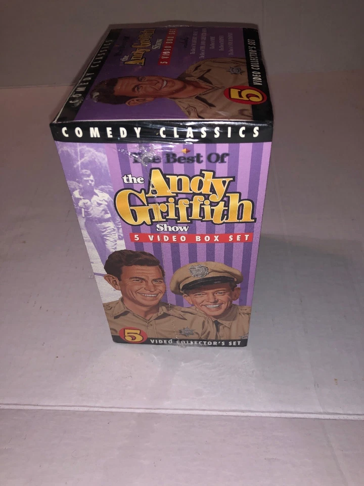 Энди Гриффит шоу 5 видео бокс-сет VHS совершенно новый запечатанный - Изображение 2 из 4