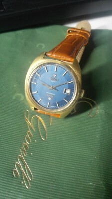 TISSOT SEASTAR BLUE 20 MCR - AUTOMATIC CAL 2481 + BOX VELVET BLUE ''RARISSIMO''