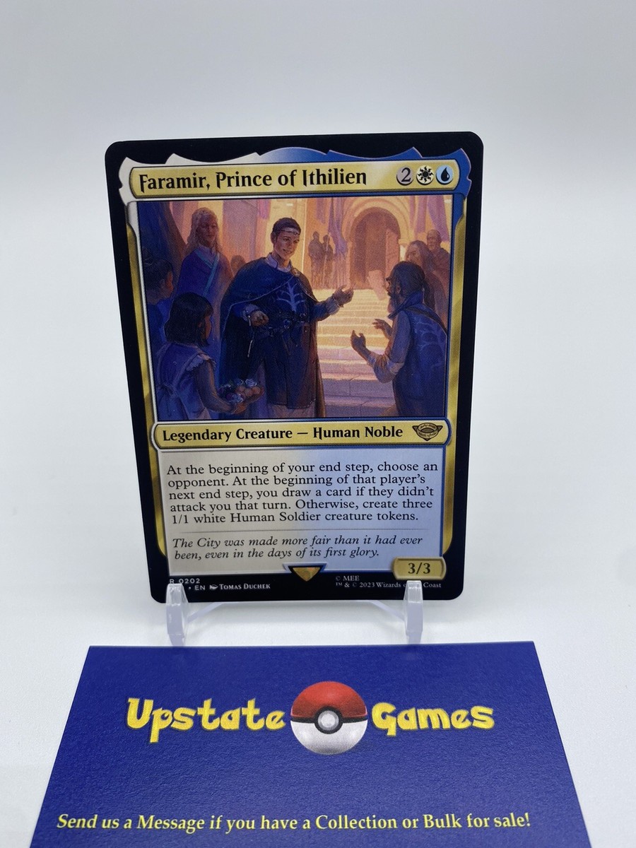 faramir mtg card MTG Lord of the Rings R Faramir, Prince of Ithilien #0202
