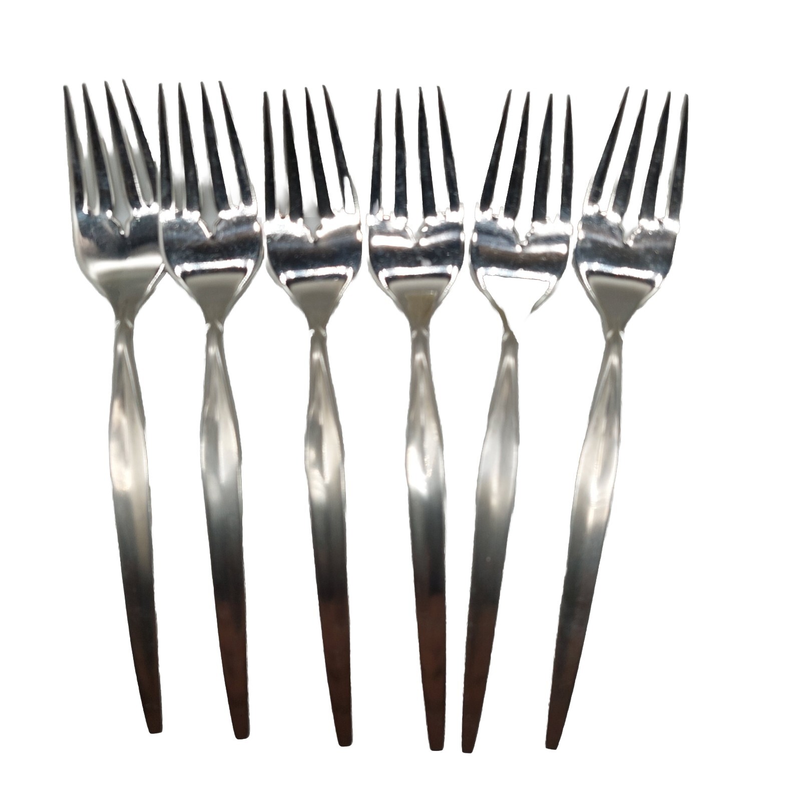 International Silver 1847 Rogers Bros Stainless Concept Lot Of 6 Salad Forks 6