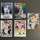 AARON JUDGE New York Yankees 5 Card LOT Bowman Platinum Refractor Holiday 2022