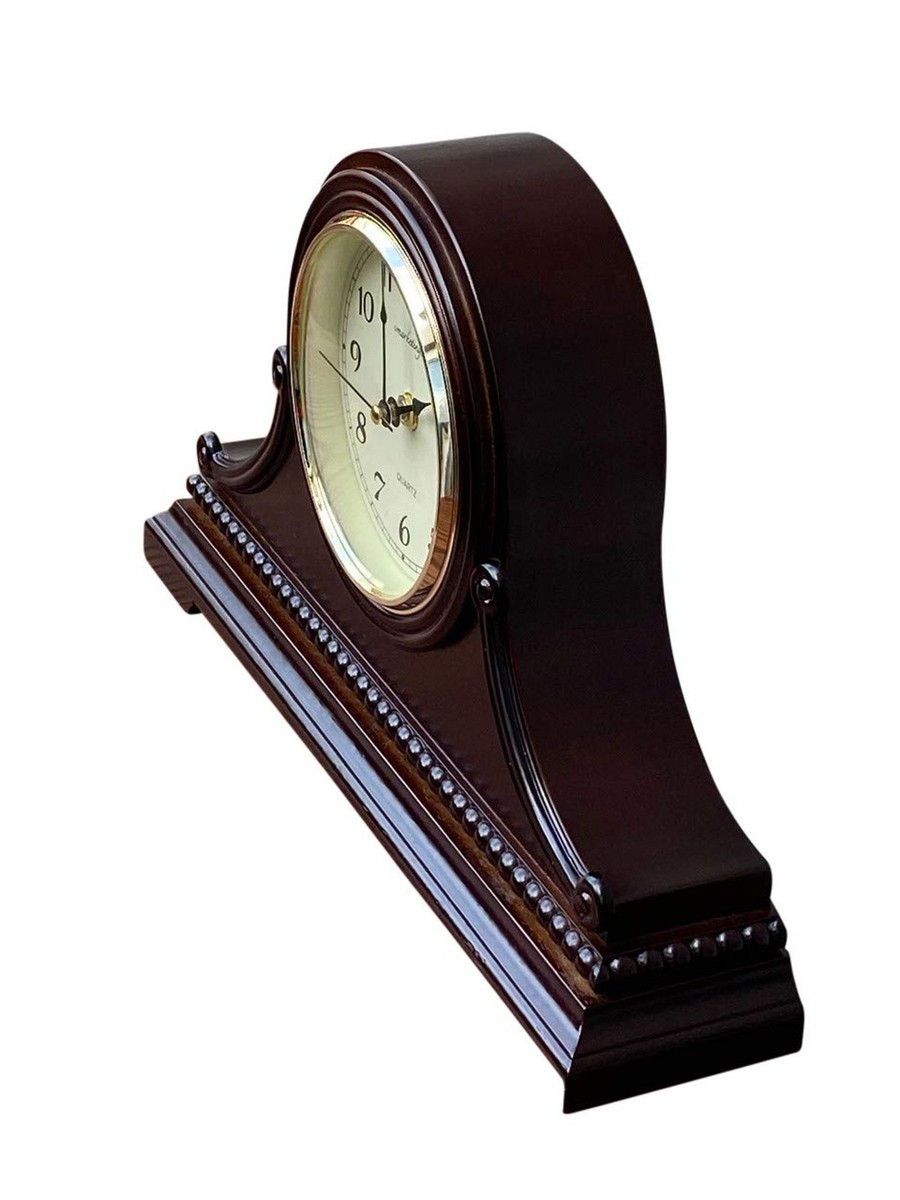 Mantel Clocks, Battery Operated, Silent Wood Table Clock with Westminster  Chi... | eBay