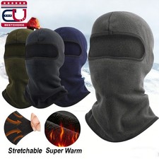 Balaclava Ski Full Face Mask Windproof Fleece Neck Winter Warm for Men  Women