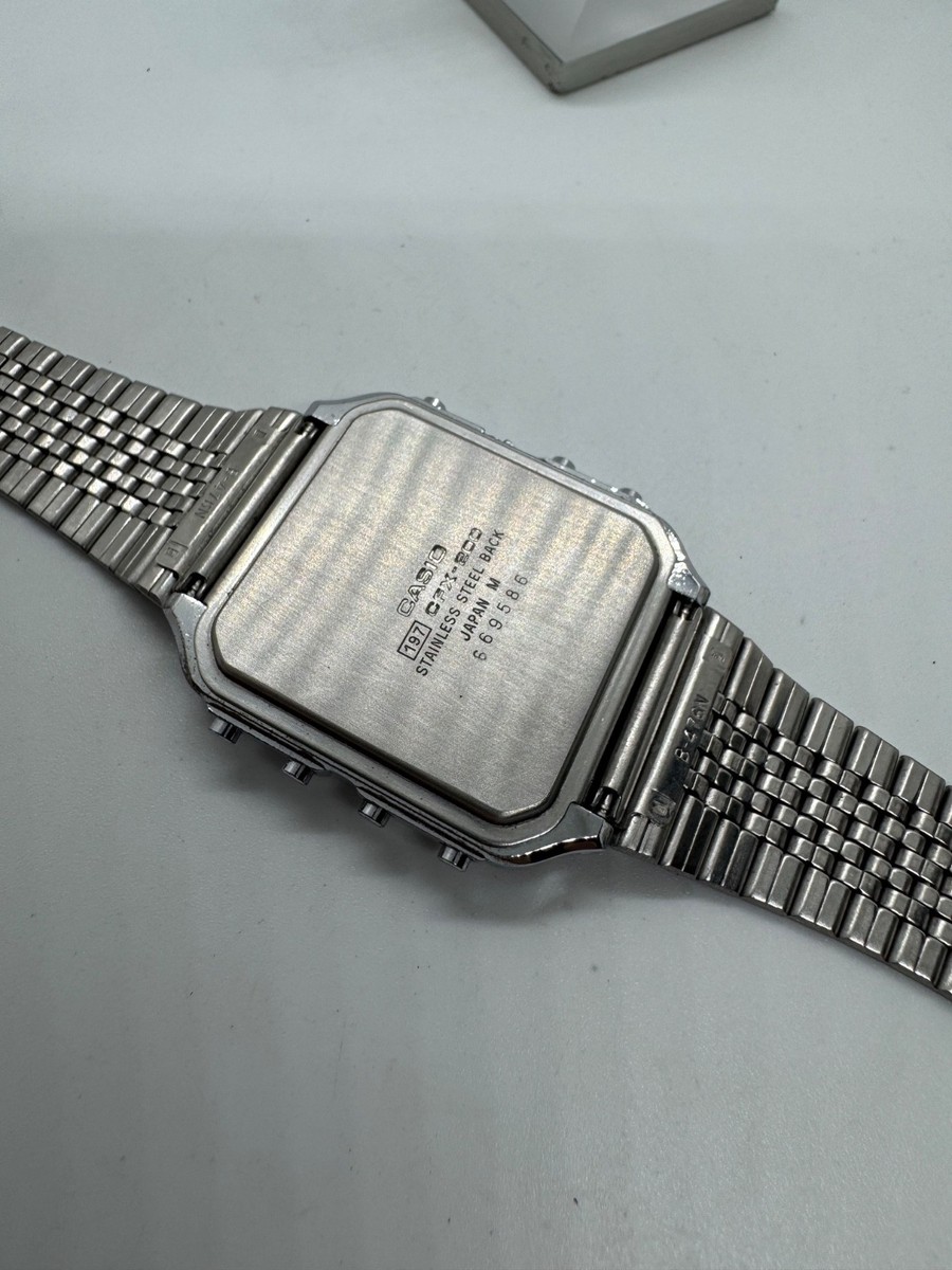 Casio CFX-200 Mod 197 Scientific Calculator Chrono Vintage Wrist