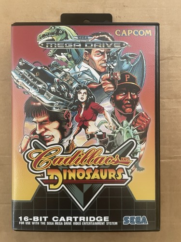 Sega Megadrive Cadillacs & Dinosaurs CIB Boxed Brand New Fast Despatch Next Day - Picture 2 of 24