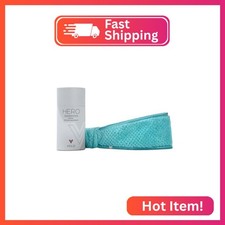 VOLO Spa Headband  Capri Blue  Gentle Microfiber Hair Band  Ultra-Soft, Absor
