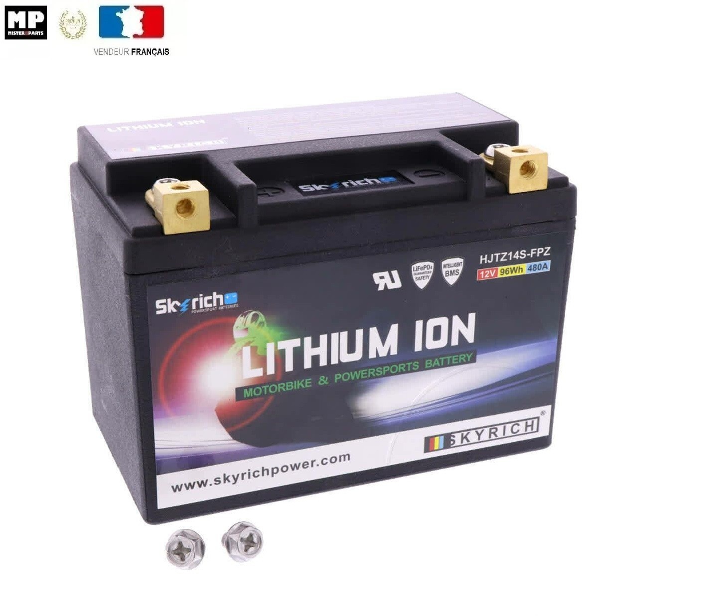 Batterie lithium SKYRICH 12V HJTZ14S-FP Benelli 302S moto haute performance 7070175
