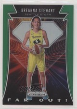 2020 Panini Prizm WNBA Far Out Green Prizm Breanna Stewart #6 uk2