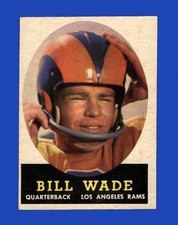 1958 Topps Set-Break # 38 Bill Wade EX-EXMINT *GMCARDS*