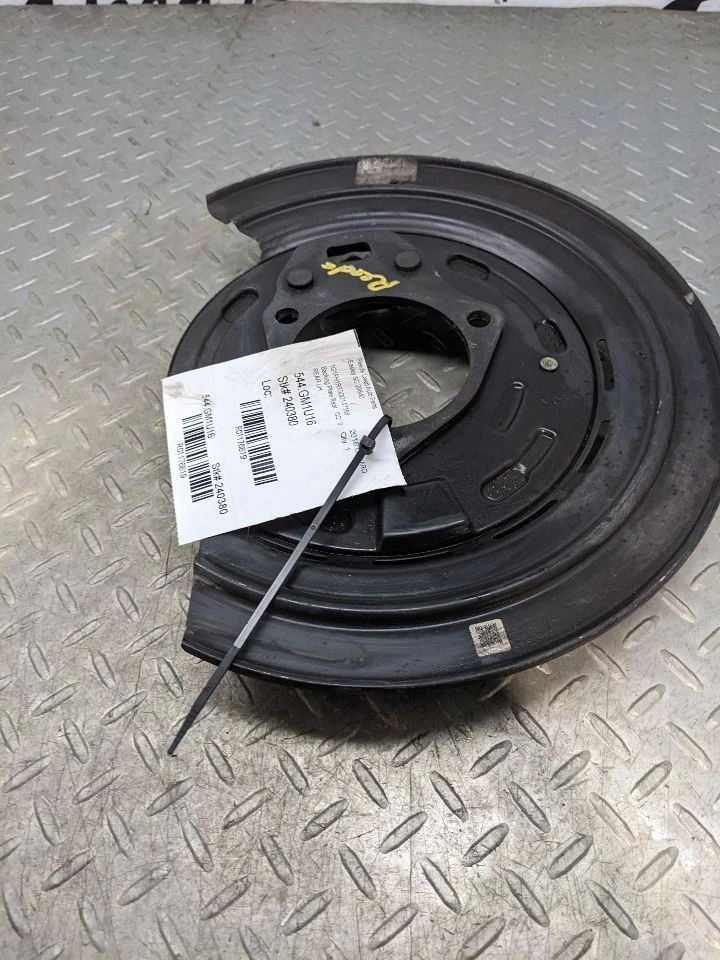 Camaro Driver LH 2016-2020 placa de respaldo frenos de emergencia freno de estacionamiento 1176819 Foto 2 de 4