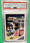 2018 Panini Donruss #183 Tom Brady PSA 10 Gem Mint GOAT New England Patriots
