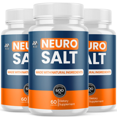 (3 Pack) Neuro Salt Advanced Brain Max Support Supplement NeuroSalt 180 Capsules