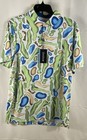 Good Good Women's Campo Polo Golf Blue Green Abstract Course Print NWT Sz S — photo 1