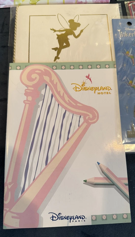 Japan Disney Exclusive TINKER BELL BUNDLE + Disneyland Paris! Mint! - Image 3 of 4
