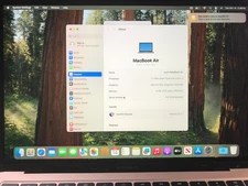 Apple MacBook Air 13"  i3 1.1GHz 8GB 256GB Gold  A2179 2020 USED Read* #944