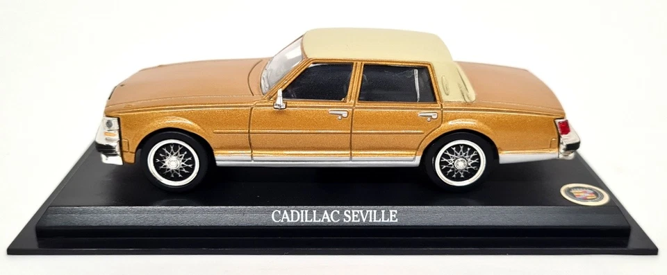 Atlas 1/43 - Cadillac Seville Metallic Gold Diecast Scale Model Car Foto 2 de 4