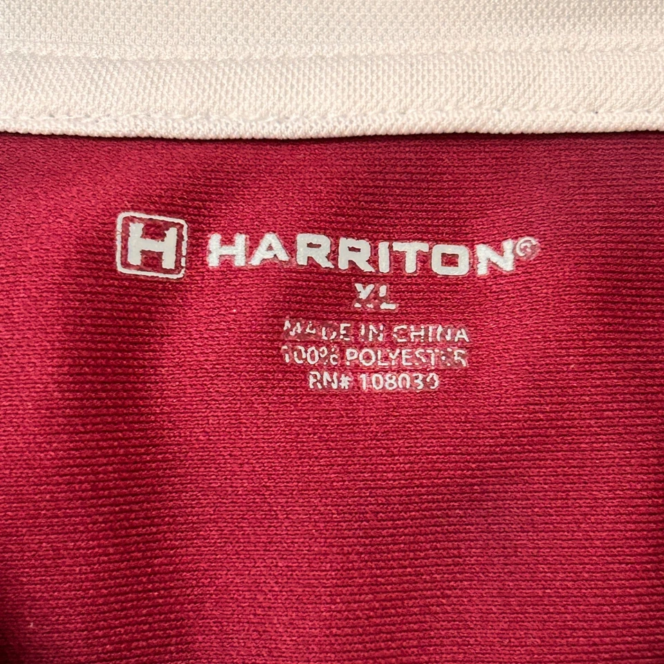 Camisa Polo Southern Illinois Salukis XL Blanca - Borgoña Manga Corta Poliéster Foto 3 de 4