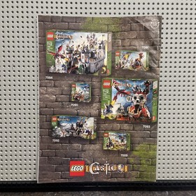 LEGO Castle Dwarves' Mine 7036 Instructions Manuals Booklets 1-2 ONLY No Bricks