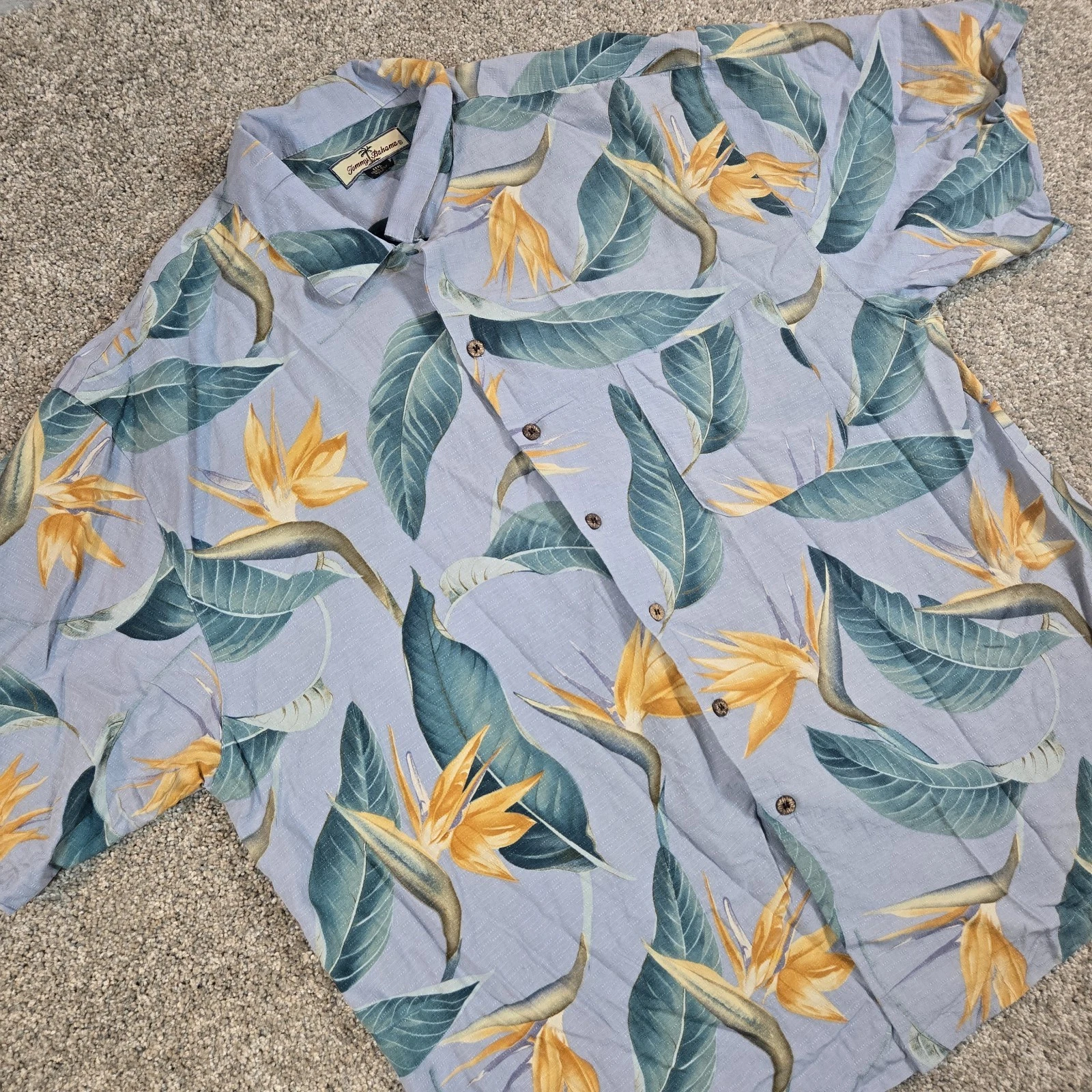 Vintage Tommy Bahama Relax Shirt Mens 3XL 100% Silk Hawaiian Beach Floral Button
Opens in a new wind