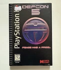 Defcon 5 (PS1 Sony PlayStation 1, 1995) Long Box CIB Complete Tested
