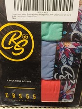 This is for 2 x 3 pack, so 6 pairs of Crosshatch boxers in XXL