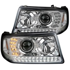 Fits 2001-2011 Ford Ranger Led Strip Projector Headlights Signal Lamp Leftright Fits 2001-2011 Ford Ranger Led Strip Projector Headlights Signal Lamp Leftright