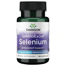 Swanson Selenoexcell Selenium 200 Mcg 60 Capsules