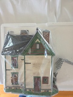 Retired Vintage Department 56 Spooky Farmhouse – Unique Halloween Collection