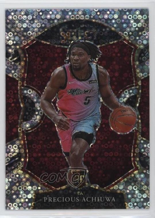 2020-21 Panini Select Concourse Disco Prizm Precious Achiuwa #80 Rookie RC 0q4s