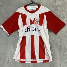 Olympiacos FC Football Shirt Mitroglou 22 Size Medium Men's