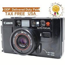 Exc 5 Canon AF35M Autoboy Shot Point Shoot 35mm Film Camera From JAPAN