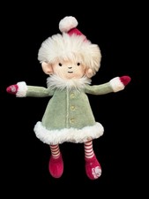 Jellycat Small Leffy Elf 9” Plush Santa’s Helper DAMAGED HAND AND FOOT