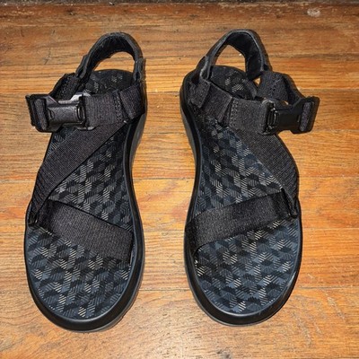 DANNER  Wallowa Men's Outdoor Sandals with Vibram Soles Size 7 Midnight Black