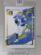 2024 Panini Impeccable Justin Herbert Base Gold #9/10 - Los Angeles Chargers