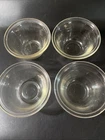 Older Early Pyrex #422 5 Oz Ramekin Custard Cups Set Of 4