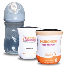 Baby Bottle Coozies Coffee Themed 2 Pack Neoprene Gift Set With Bottle