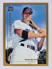 1999 Topps Traded Josh Hamilton Rookie Card Tampa Bay Rays #T66. rookie card picture