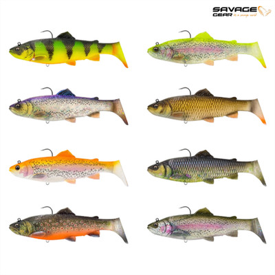 Savage Gear 3D Trout Shad Softbait Swimbait Forellen Imitat 12,5 cm 17 cm