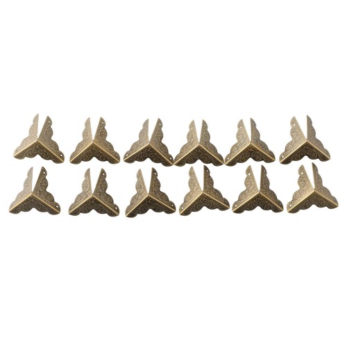 Protector Case Box Corners Brackets Furniture Accessories Alloy Carved ...